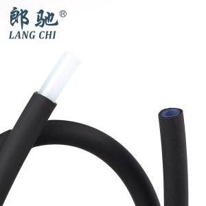 Nylon double-layer flame retardant tube